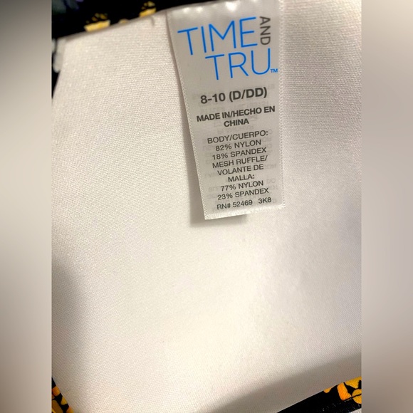 Time and Tru Swim Top - Picture 7 of 7